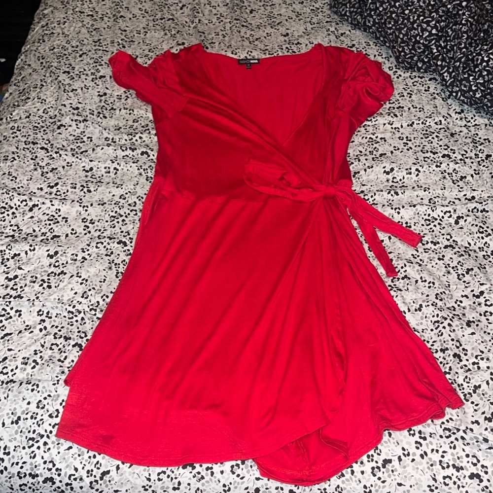 Fashion nova Rhonda red romper
